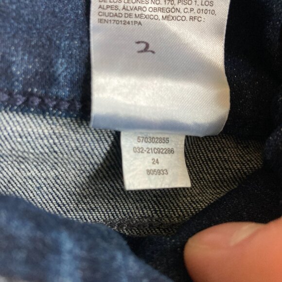 Chico's Pull-On Ankle Jegging Inverness Indigo Size 0 Regular - NWT - Picture 9 of 15